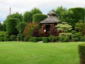 Gazebo at Aulber House