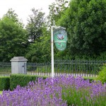 Aulber House sign