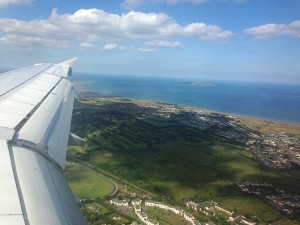 Landing in Dublin