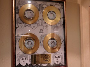 Beatles Gold records