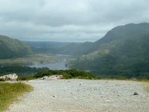 Looking over the valley