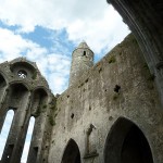 Inside Cathedral, tower in back