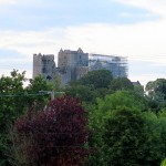 View of Rock of Cashel from our room