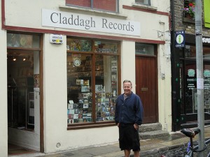 Kevin at Claddagh Records