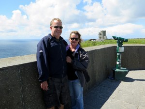 Kevin & Dawn at the Cliffs