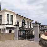 Side view of White Star Line offices