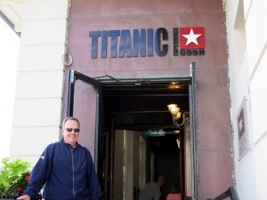 Kevin at Titanic Experience