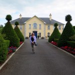 Dawn in the driveway at Aulber House