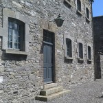 Door leading to the courtyard