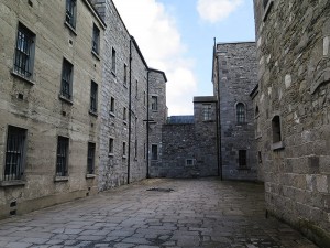 Some of the buildings comprising the complex