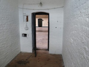 Looking out of a cell in the new wing