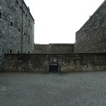 Courtyard where hangings and execution by firing squad occured