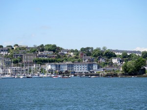 Harbor from boat