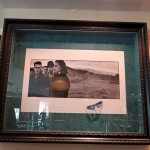 U2 print and Bono's shades