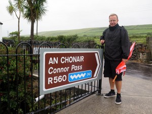 Kevin at Conor Pass