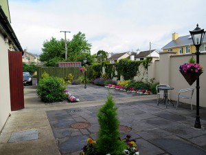 Patio outside the breakfast room