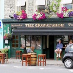 The Horseshoe Pub, just down the road