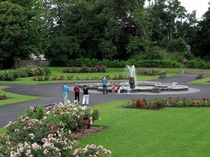 The gardens at Kilkenny castle