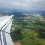 Taking off from Manchester