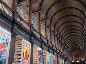 Books in the library