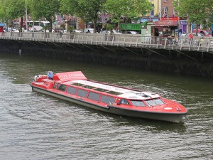 Boat tour of the Liffey