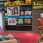 Photos and signage from McGonagles