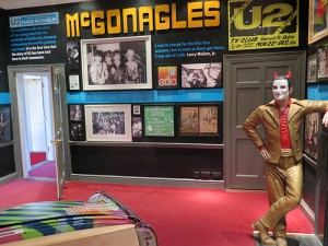 Photos and signage from McGonagles