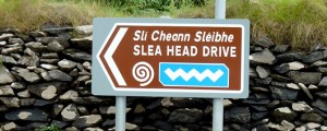 Slea Head Drive sign