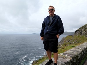 Kevin on the Slea Head Drive