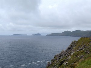 Blasket Island in the distance