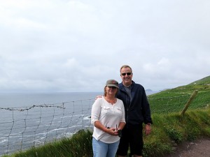 Dawn & Kevin along the Slea Head Drive