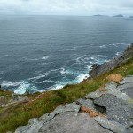 Rocks and water