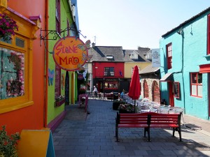 Colorful shops