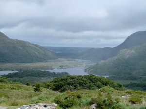 Clouds roll by