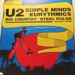 U2 gig poster