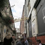 Alley we ate in at Whitelock's