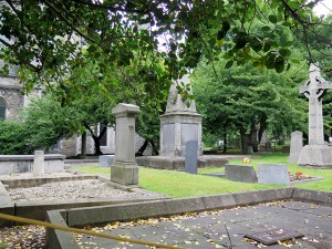 Graveyard behind Christ Church