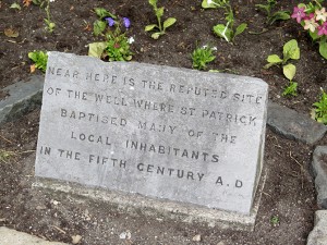 St. Patrick's marker