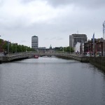 Ha'penny Bridge over the Liffey