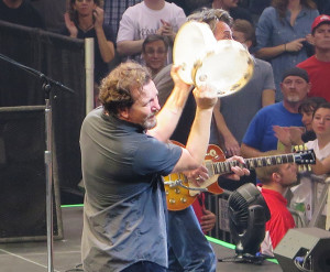 Ed and some tambourines