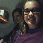 On the plane ride home